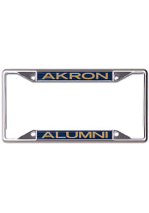 Akron Zips Team Color Alumni License Plate Frame - Blue