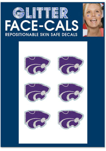 K-State Wildcats 6pk Glitter Tattoo