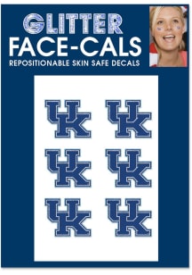 Kentucky Wildcats 6pk Glitter Tattoo