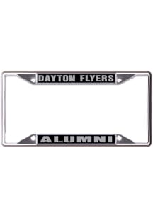 Dayton Flyers Alumni License Plate Frame - Silver