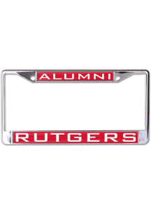 Rutgers Scarlet Knights Team Color Alumni License Plate Frame - Red