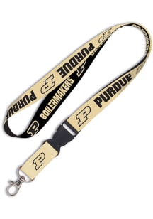 Purdue Boilermakers Team Color Detachable Lanyard - Navy Blue