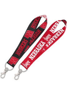 Nebraska Cornhuskers Keystrap Lanyard - Red