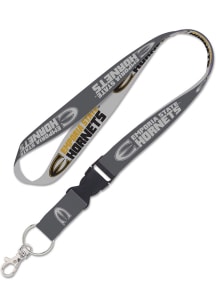 Emporia State Hornets Charcoal Lanyard - Charcoal