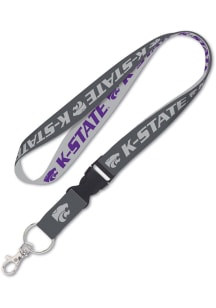 K-State Wildcats Charcoal Lanyard - Charcoal
