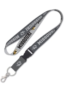 Missouri Tigers Charcoal Lanyard - Charcoal