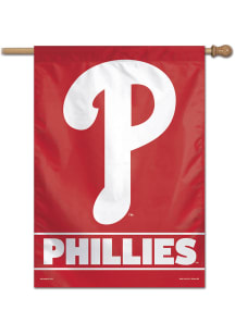 Philadelphia Phillies Team Name Banner - Red