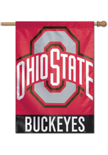 Ohio State Buckeyes Team Name Banner - Red