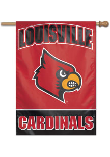 Louisville Cardinals Team Name Banner - Red