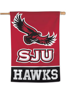Saint Josephs Hawks 28x40 Banner - Red