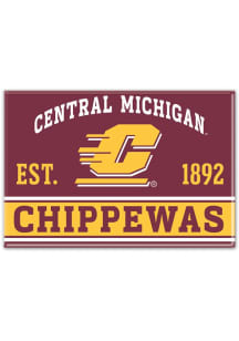 Central Michigan Chippewas 2x3 Magnet