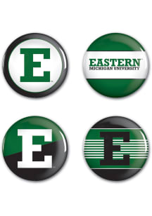 Eastern Michigan Eagles 4pk Button - Green