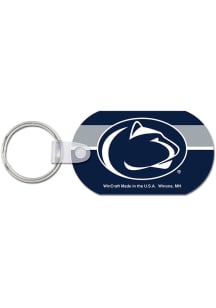 Penn State Nittany Lions Aluminum Keychain - Navy Blue