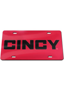 Cincinnati Bearcats Red Slogan Car Accessory License Plate