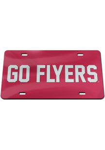 Dayton Flyers Red Slogan Car Accessory License Plate
