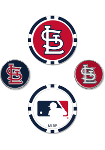 St Louis Cardinals 4-Pack Set Golf Ball Marker