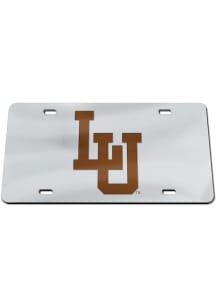 Lehigh University Silver Mirror Car Accessory License Plate