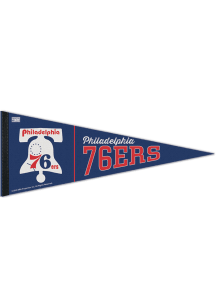 Philadelphia 76ers Hardwood Premium Pennant - Blue