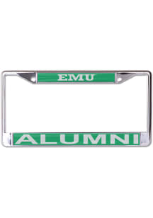 Eastern Michigan Eagles Alumni Inlaid License Plate Frame - Green