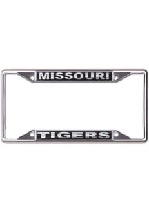 Missouri Tigers Black and Silver License Plate Frame - Black