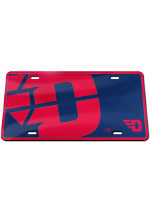 Dayton Flyers Blue Mega Logo Car Accessory License Plate