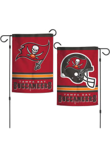 Tampa Bay Buccaneers 2 Sided Garden Flag - Black