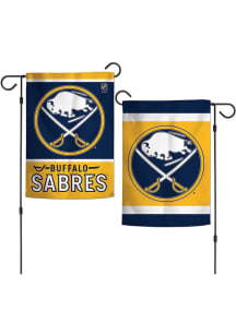 Buffalo Sabres 2 Sided Team Logo Garden Flag - Blue