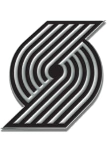 Portland Trail Blazers Chrome Car Emblem - Silver