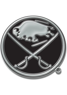 Buffalo Sabres Chrome Car Emblem - Silver