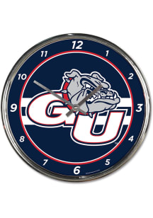 Gonzaga Bulldogs Chrome Wall Clock