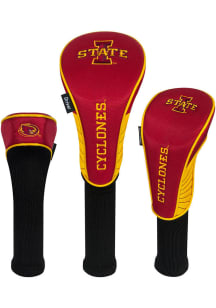 Iowa State Cyclones Driver, Fairway, and Hybrid headcovers Golf Headcover