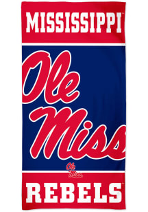 Ole Miss Rebels Spectra Beach Towel