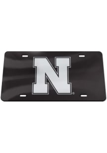 Nebraska Cornhuskers Black Black Car Accessory License Plate