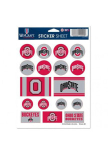 Ohio State Buckeyes 5x7 Stickers - Red