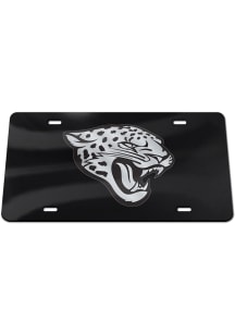 Jacksonville Jaguars Black Logo Car Accessory License Plate