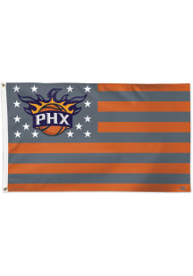 Phoenix Suns 3x5 Star Stripes Silk Screen Grommet Flag - Purple