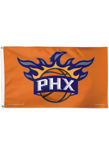 Phoenix Suns 3x5 Silk Screen Grommet Flag - Purple