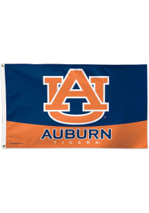 Auburn Tigers Logo 3x5 Silk Screen Grommet Flag -