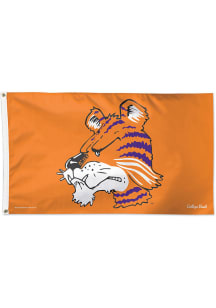 Clemson Tigers Mascot 3x5 Silk Screen Grommet Flag - Orange