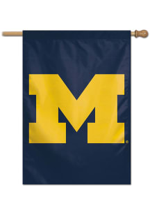 Michigan Wolverines Logo 28x40 Banner - Blue