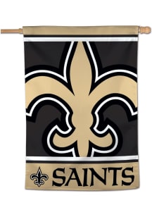 New Orleans Saints Mega Logo 28x40 Banner - Gold