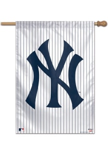 New York Yankees Pinstripe 28x40 Banner - Blue