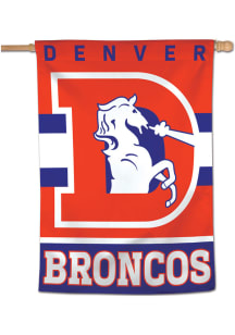 Denver Broncos Retro 28x40 Banner - Navy Blue