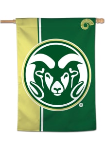 Colorado State Rams Stripe 28x40 Banner - Green