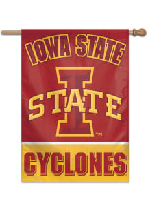 Iowa State Cyclones 28x40 Banner - Red