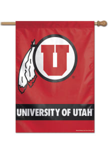 Utah Utes 28x40 Banner - Red