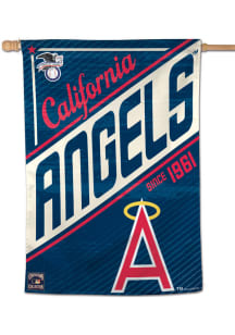 Los Angeles Angels 28x40 Cooperstown Banner - Red