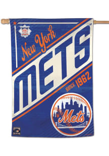 New York Mets 28x40 Cooperstown Banner - Blue