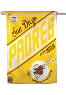 San Diego Padres 28x40 Cooperstown Banner - Blue