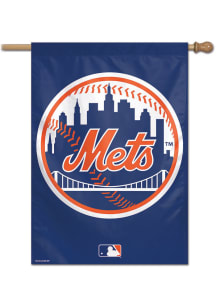 New York Mets 28x40 Circle Logo Banner - Blue